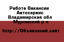 Работа Вакансии - Автосервис. Владимирская обл.,Муромский р-н